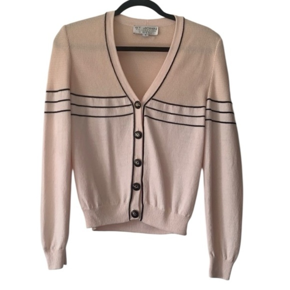 St. John collection knit cardigan sweater in size Small